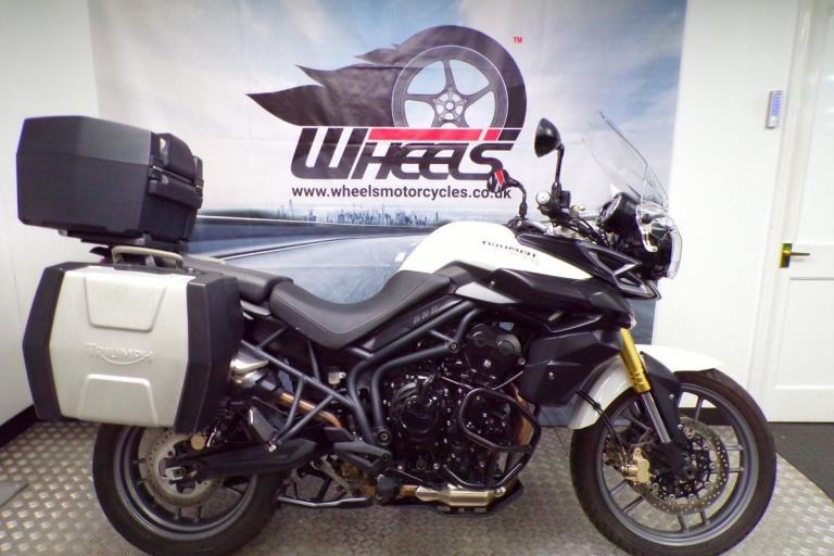 2013 TRIUMPH TIGER 800 WITH FULL LUGGAGE