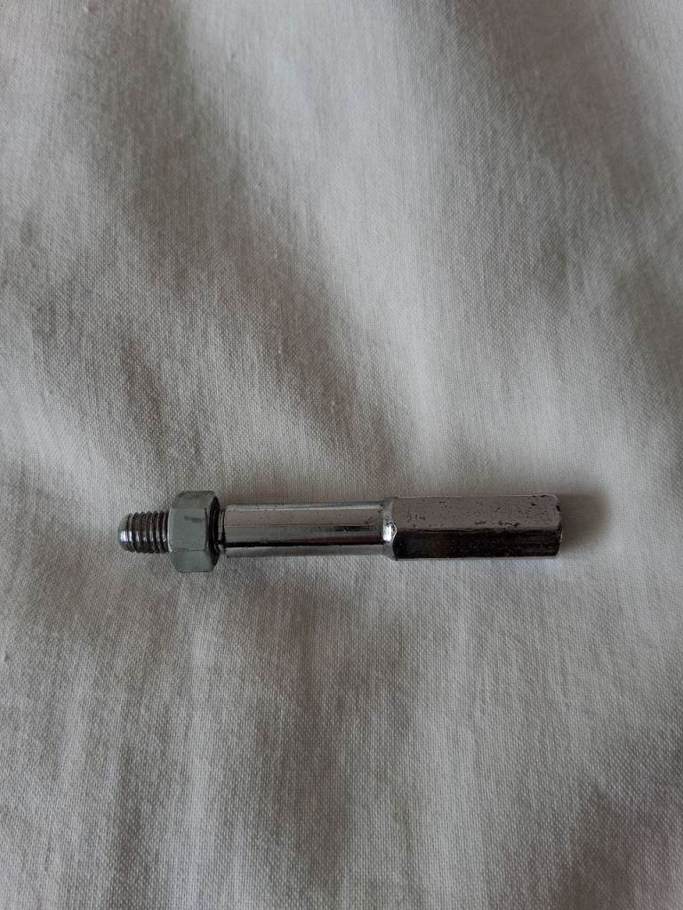 Classic mini straight chrome gearlever in very good condition