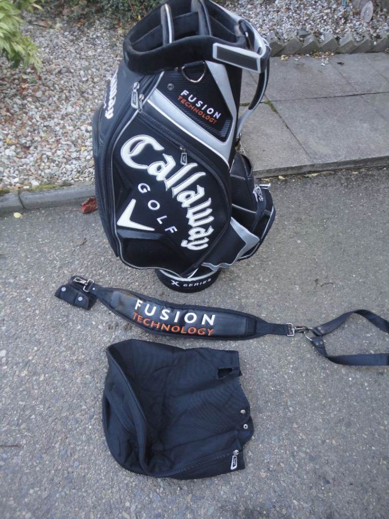 image for Various golf cart trolley bags £85 each, powakaddy, callaway, nike, motocaddy dri etc