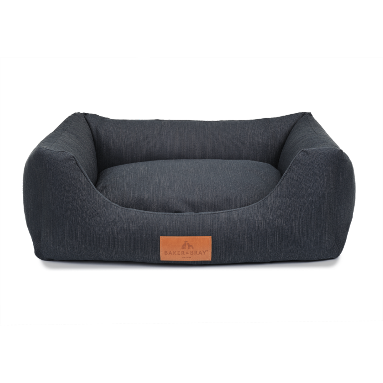 BARKER & BRAY THE ULTIMATE - ECO FRIENDLY ORTHOPAEDIC LUXURY DOG BED, SLATE GREY
