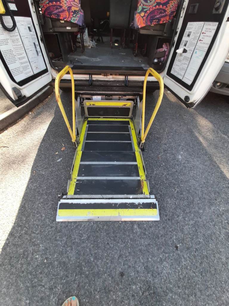 Minibus Wheelchair lift