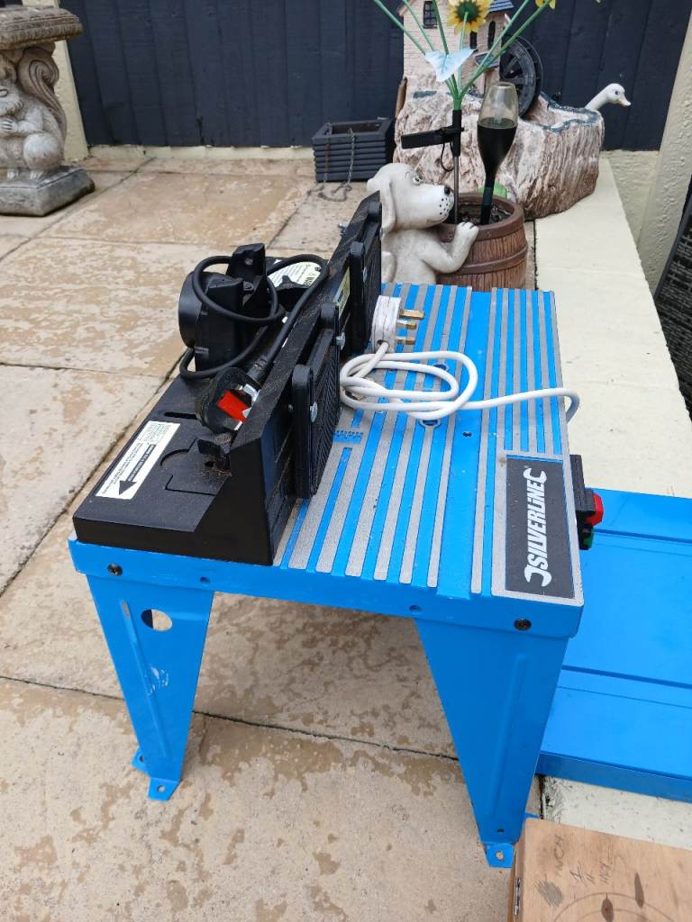 Silverline Router Table with Extension - Good Condition