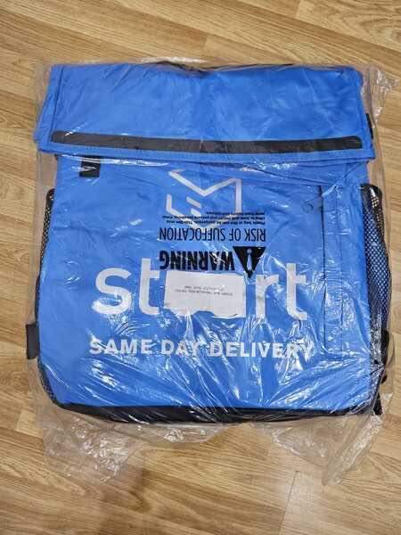 Stuart Thermal Food Delivery Rucksack Backpack Bike Bag-Brand New &Large .
