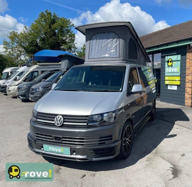 Volkswagen T6 Sportline West Coast campers 4 berth 5 belt pop top campervan