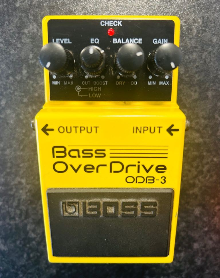 Boss ODB-3 Bass Overdrive Pedal