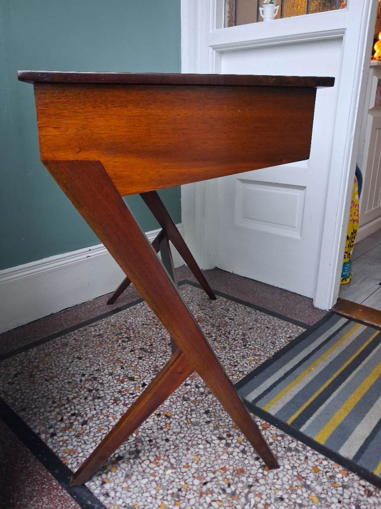 Two Drawer Solid Wood Console Table