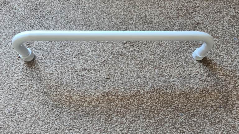 White towel rail 