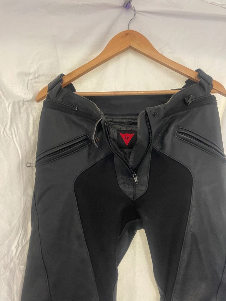 Dainese ladies motorcycle leather trousers