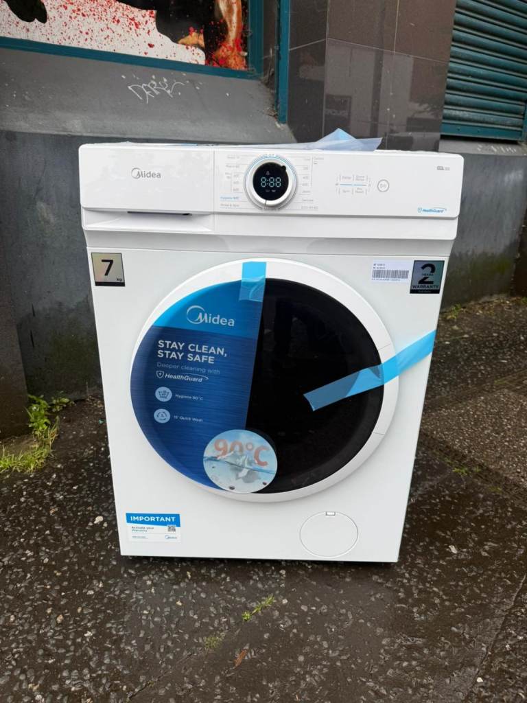  new 7 kg washing machine   2 years warranty   Only £250