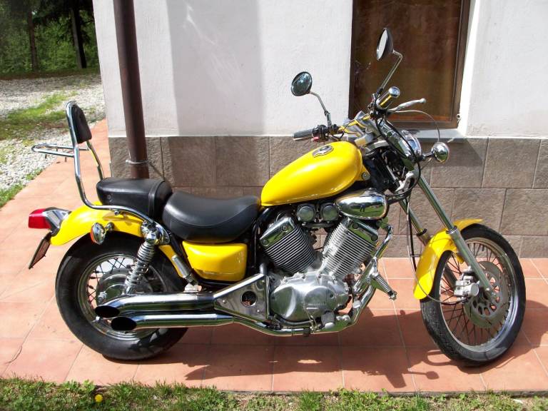 Yamaha Virago 535 (yellow)