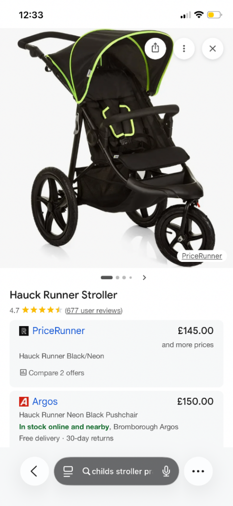 Baby stroller