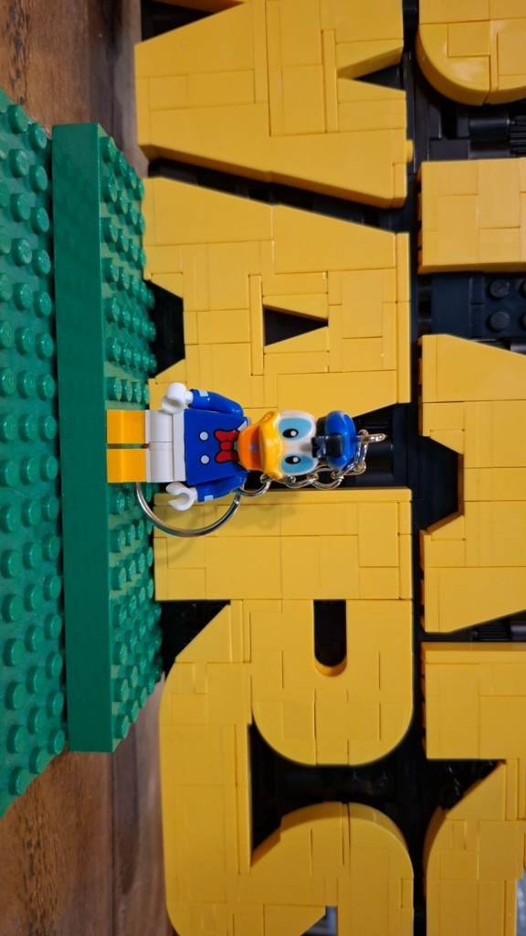 Donald Duck Custom Keychain