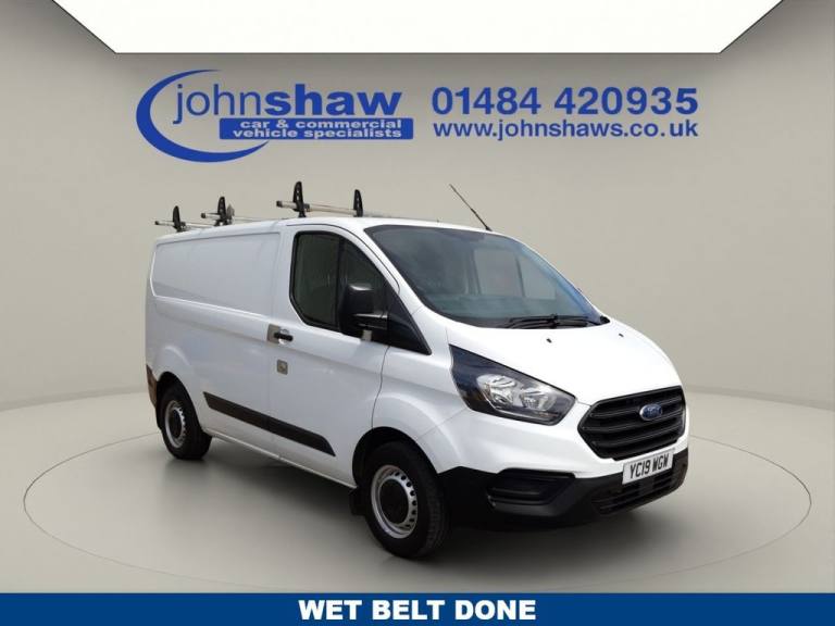 2019 Ford Transit Custom 300 2.0 EcoBlue 105 ps L1 H1 Euro 6 Van with 3 bar Rhino Roof Rack and L...