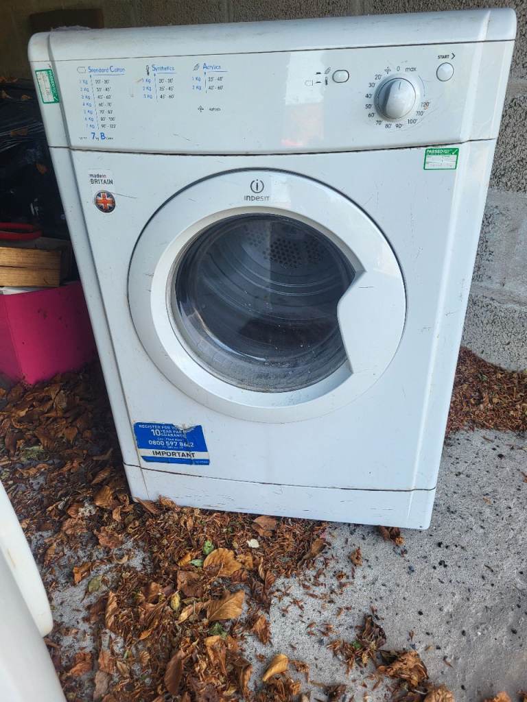 Indesit tumble Dryer – White, Fully Functional