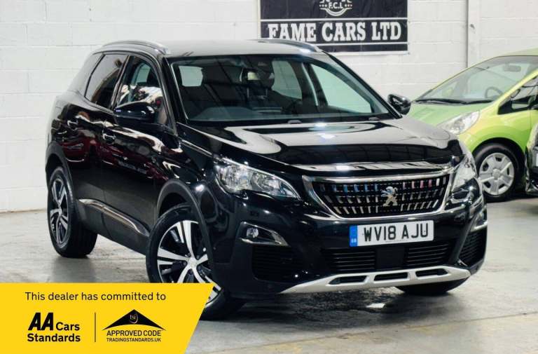 2018 Peugeot 3008 1.2 PureTech Allure EAT Euro 6 (s/s) 5dr HATCHBACK Petrol Automatic