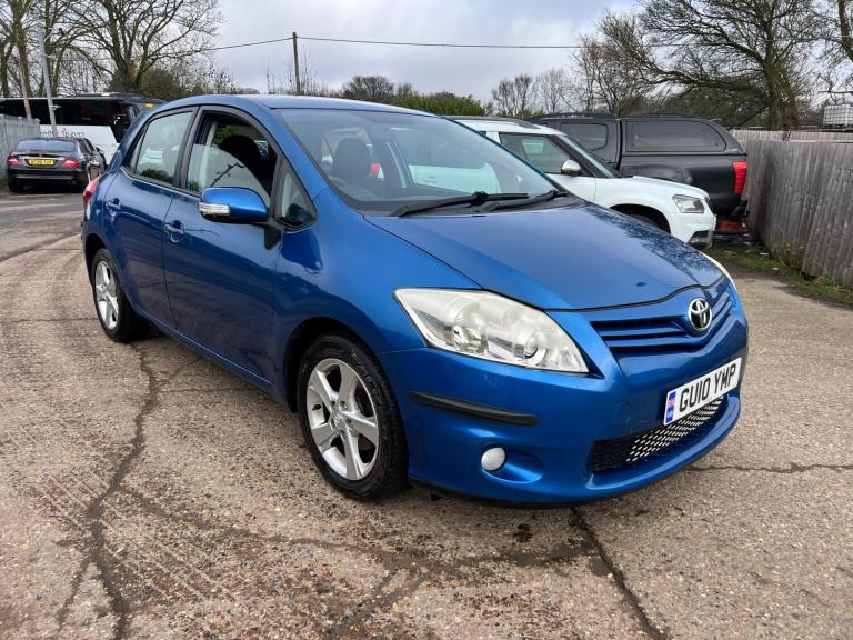2010 Toyota Auris 1.33 Dual VVTi TR 5dr HATCHBACK Petrol Manual