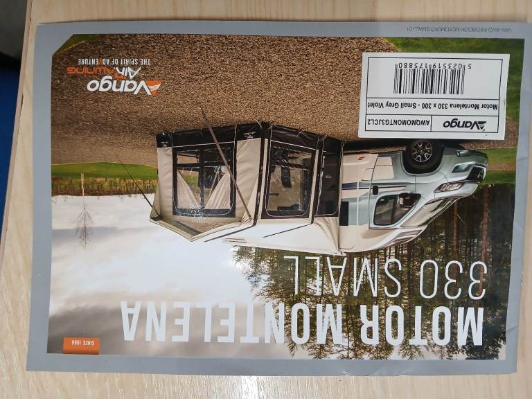 Vango motelena blow up awning 