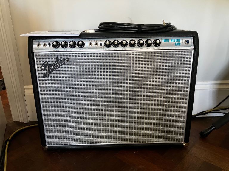 ♚MINT♚RARE♚FENDER '68 Custom TWIN REVERB Reissue 85W♚2x12 ALL TUBE Amp♚RRP £2095
