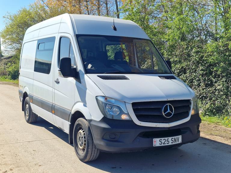 2018 Mercedes Sprinter 314 CDI MWB Crew Cab Welfare Van  Drives Perfect  ULEZ