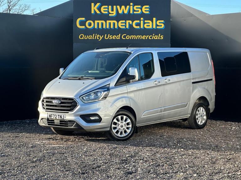 2022 Ford Transit Custom 2.0 EcoBlue 130ps Low Roof D/Cab Limited Van PANEL VAN DIESEL Manual