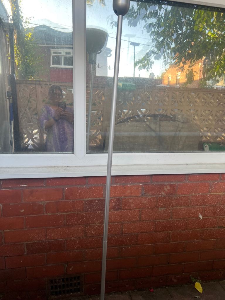 IKEA Floor uplighter, Sliver 