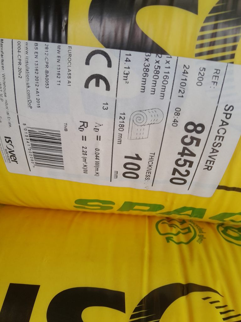 Isover loft insulation 