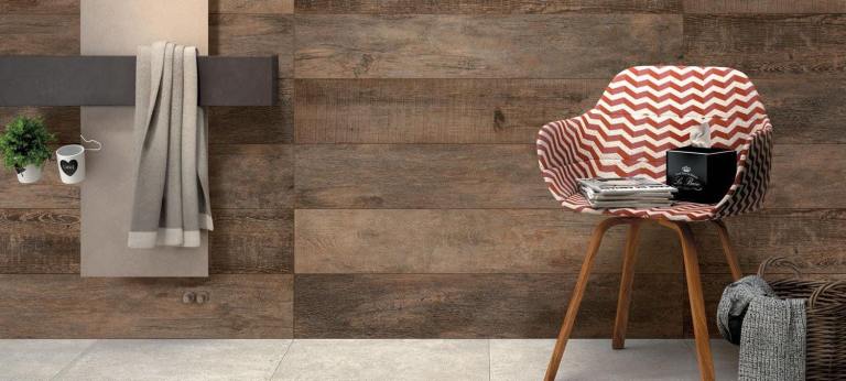 New Minoli Twelvenoon Wood Effect Ceramic Tiles - 20x120cm