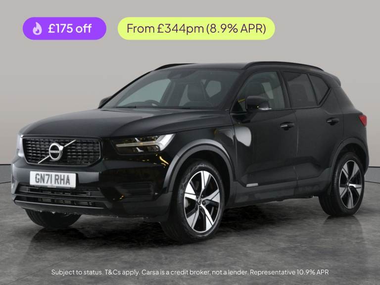 2021 Volvo XC40 1.5h T4 Recharge 10.7kWh R-Design SUV 5dr Petrol Plug-in Hybrid Auto Euro 6 Suv P...