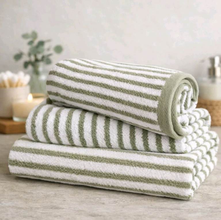 Cotton bath towels assorted