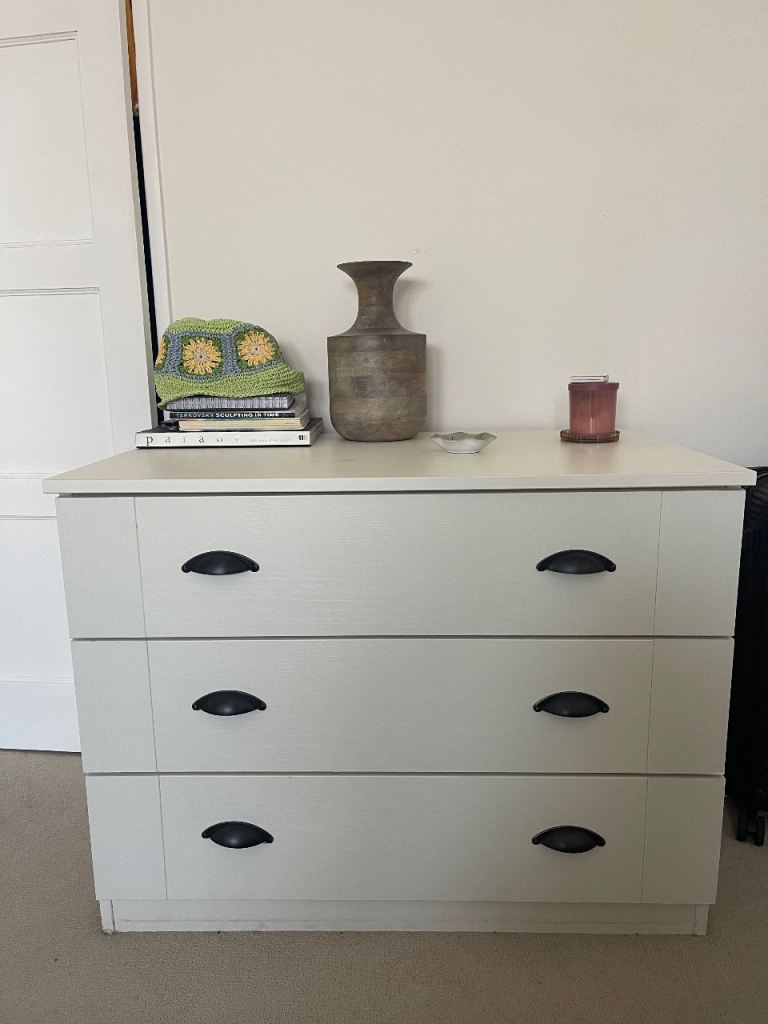 Solid white dresser (not flimsy ikea)