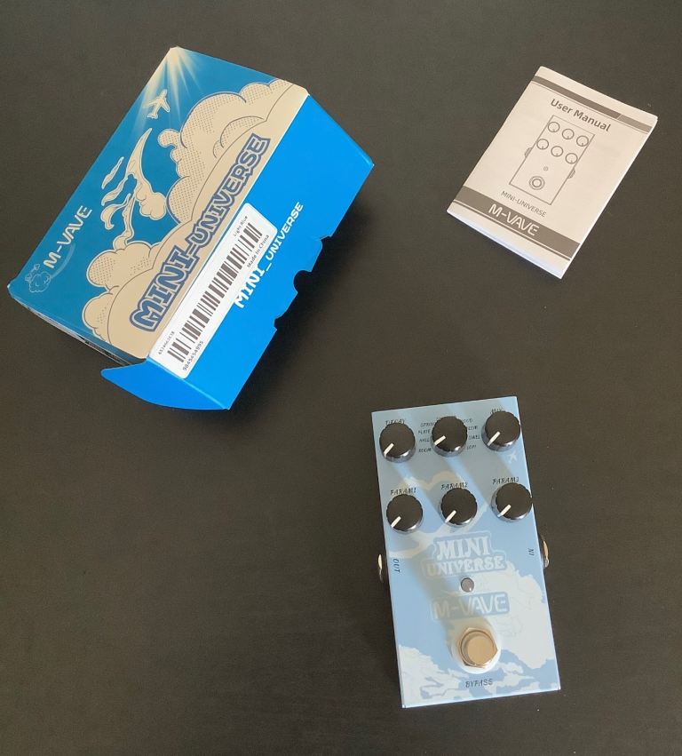 M-VAVE Mini Universe Reverb Pedal – Brand New 
