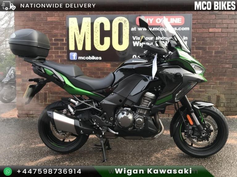 Kawasaki Versys 1000-S 23 reg 5799 miles FSH Excellent condition Givi top box