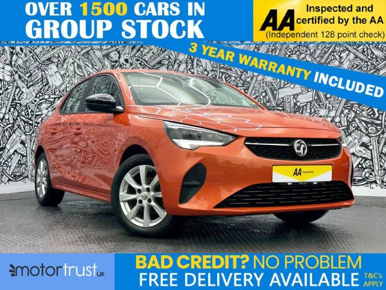 2021 Vauxhall Corsa 1.2 SE Hatchback 5dr Petrol Manual Euro 6 (75 ps) Hatchback Petrol Manual