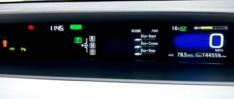 Toyota, PRIUS Excel, Hybrid, Hatchback, 2016 (66 Reg), 1798 (cc), 5 doors