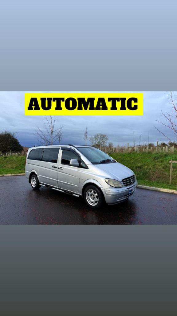 AUTOMATIC Mercedes Vito Van 11-Months mot Twin doors bargain px swap