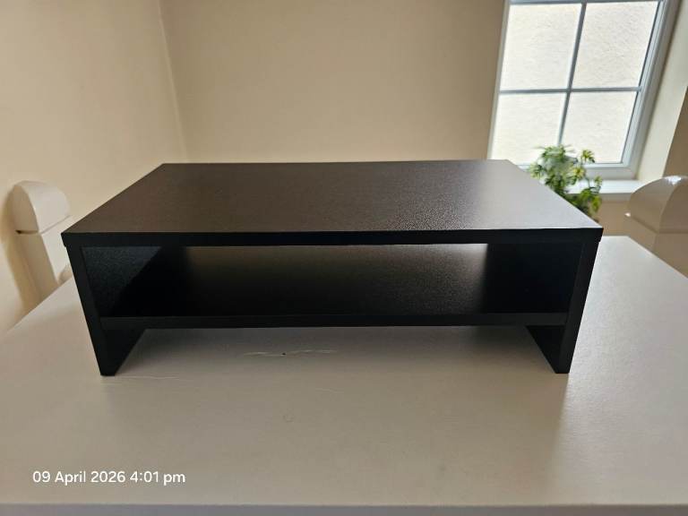 Monitor stand desk riser