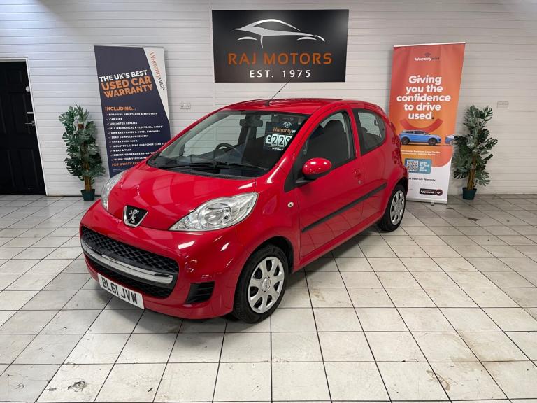 2012 Peugeot 107 1.0 Urban 5dr HATCHBACK Petrol Manual