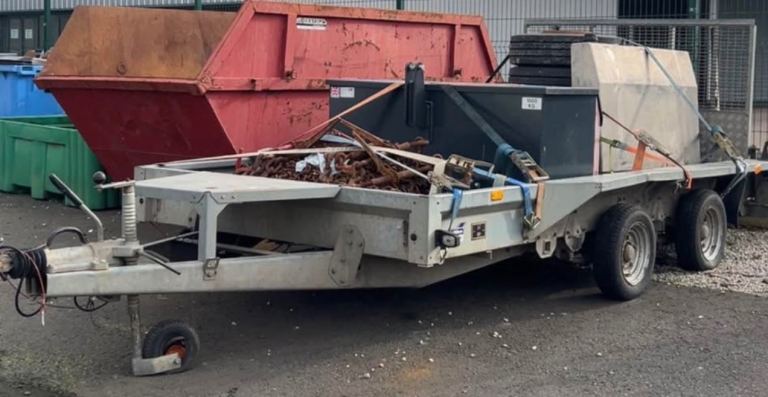 3.5t Ifor Williams trailer 12x6