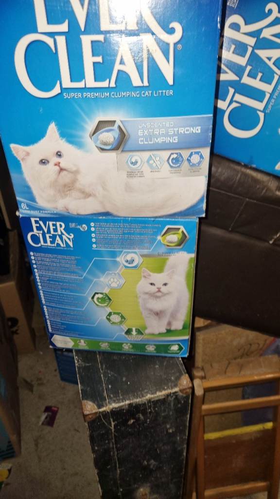 Ever Clean Cat Litter 3 x 6l boxes