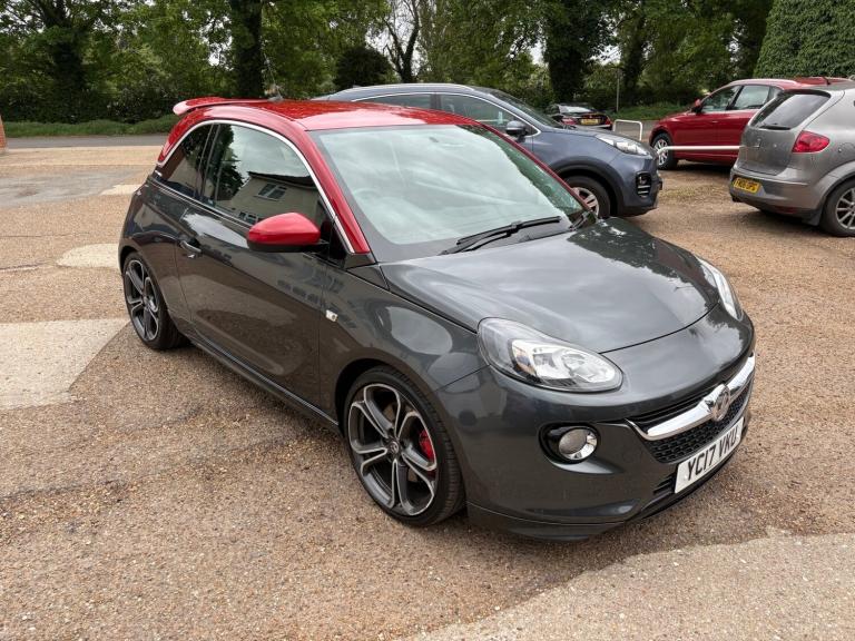 2017 Vauxhall ADAM 1.4T S 3dr HATCHBACK Petrol Manual