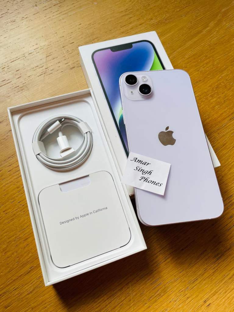 image for Iphone 14 PLUS, 128GB, Purple (C258)