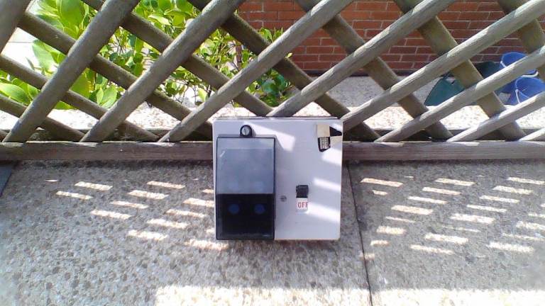 indoor Electrical fuse Box – grey, Good Condition
