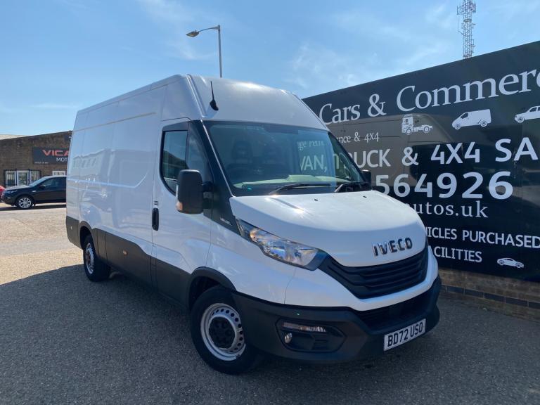 2023 Iveco Daily 35S14B 2.3 136 LWB HI ROOF PANEL VAN 59K FSH AIR CON CRUISE PLYLINED DAB  PANEL ...