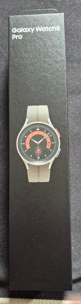  Samsung Galaxy Watch5 Pro LTE in Titanium Grey (UK Model) Still Sealed.