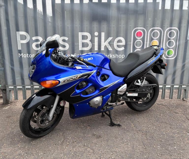 Suzuki GSX600F 600cc GSX 600 Blue Sports Tourer - 7000 Miles from New!