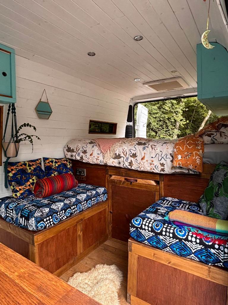 Beautifully crafted scandinavian style campervan 