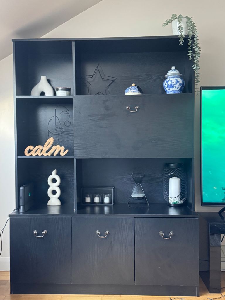 Living room storage cabinet 