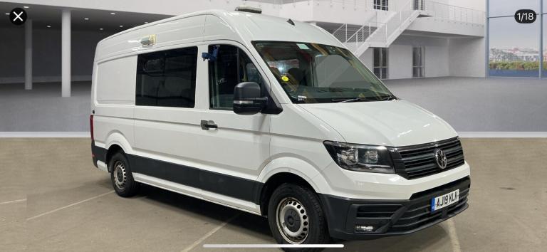 2019 Volkswagen Crafter 2.0 TDI Welfare Van Mess Unit Trendline  PANEL VAN Diesel Manual