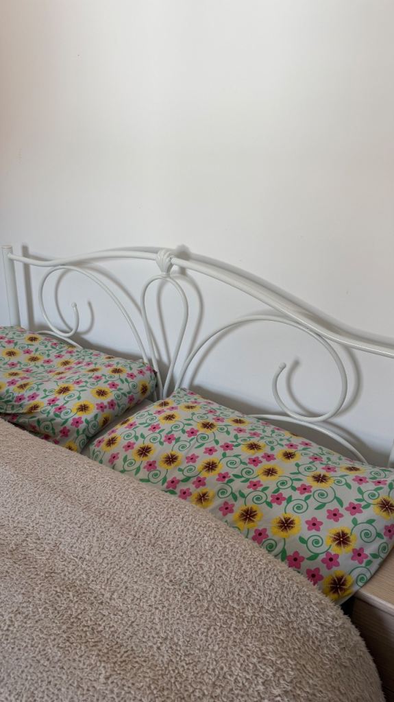 Metal bed  double size