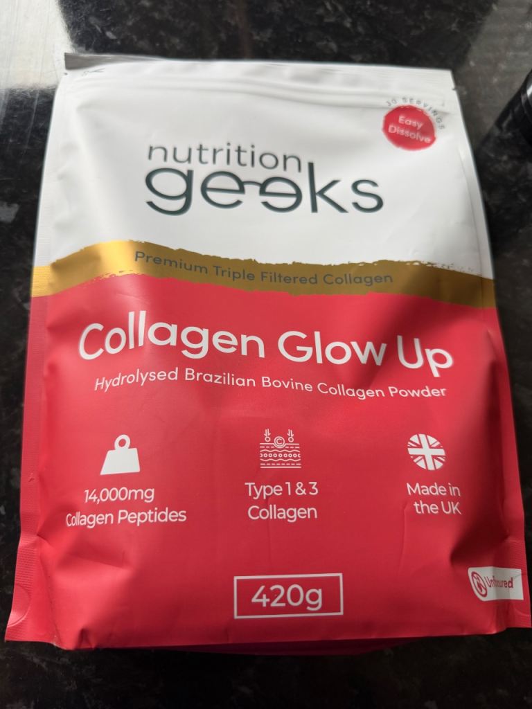 Geeks collagen x 4 bags 